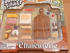 Teeny Tinies CHARCUTERIE  GREEK FOOD Mini Food Playsets - 2 Toy Miniatures Lots