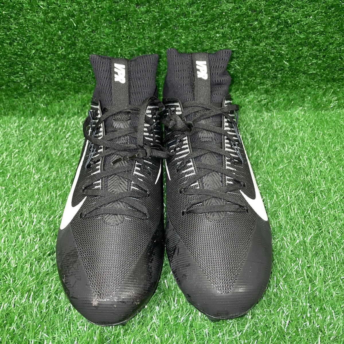 Nike Vapor Untouchable 2 CF Black White Football Cleats Size 15