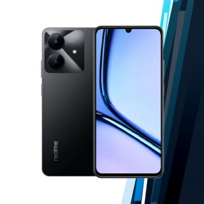Realme Note 60X Android Cell Phone (Black/4GB+64GB/Global