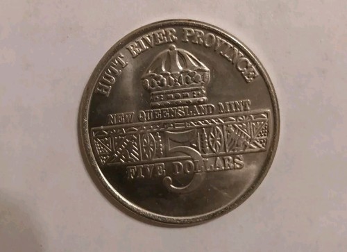 1991 Desert Storm $5 Coin Hutt River Province New Queensland Mint  - Picture 2 of 13