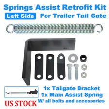 US Spring Lift Assist Retrofit Kit For Trailer Tail Gate Left Side of trailer