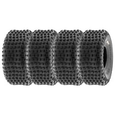 SunF ATV Tires 15x7-6 15x7x6 Loose Terrain Hardpack 6 PR A011 - Set of 4