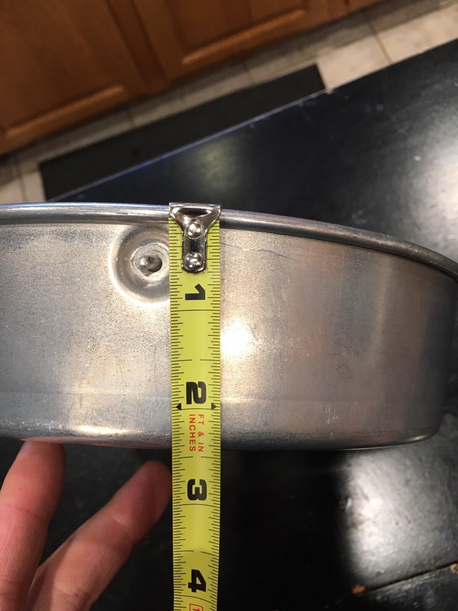 VTG Aluminum Strainer Steamer Sifter Pan w/Handles Canning
