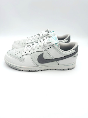 Nike Dunk Low Retro SE Summit White Metallic Silver HQ3619-121 Men's Multi Size