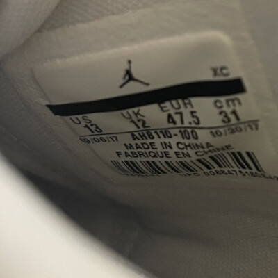 Nike Air Jordan Ultra. Fly 2 Low, AH8110-100, White, Mens