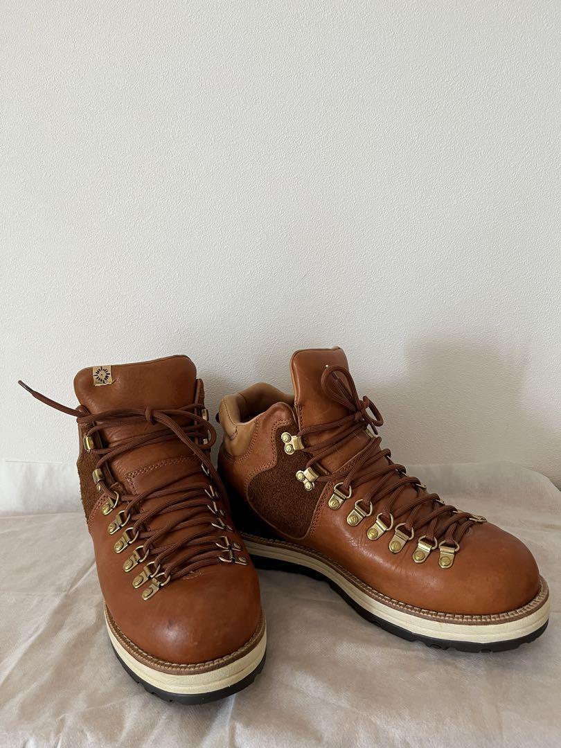 VisvimセラSerra ブーツ茶色黄色ソール27.5cm-