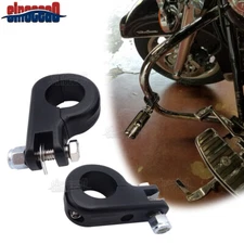 For Harley Touring Dyna Engine Bars 1.25" Highway Foot Peg Clamp Footrest Bar