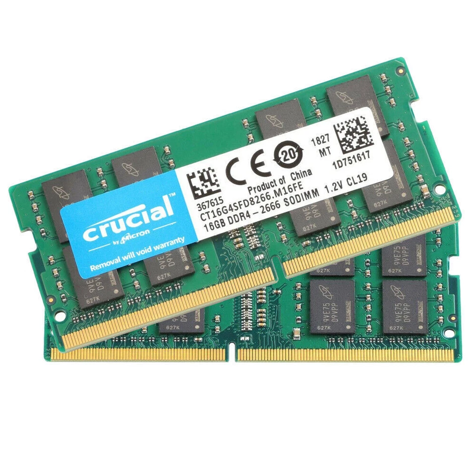 Crucial DDR4 64GB 32GB 16GB 2666MHZ PC4-21300 memory SODIMM Laptop RAM Notebook - Image 4 of 4