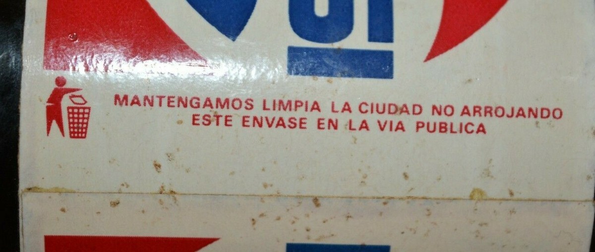 VINTAGE PEPSI COLA FROM MEXICO THE 1980'S NEW STILL FULL FAT VINTAGE PEPSI COLA FROM MEXICO THE 1980'S NEW STILL FULL FAT