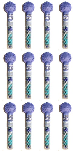 12 Schneeflockenförmige Röhren Sixlets Süßigkeiten Urlaub Strumpf Stuffers 1,5 Unzen - Bild 1 von 10