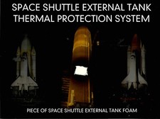 Space Shuttle External Tank Foam artifact presentation