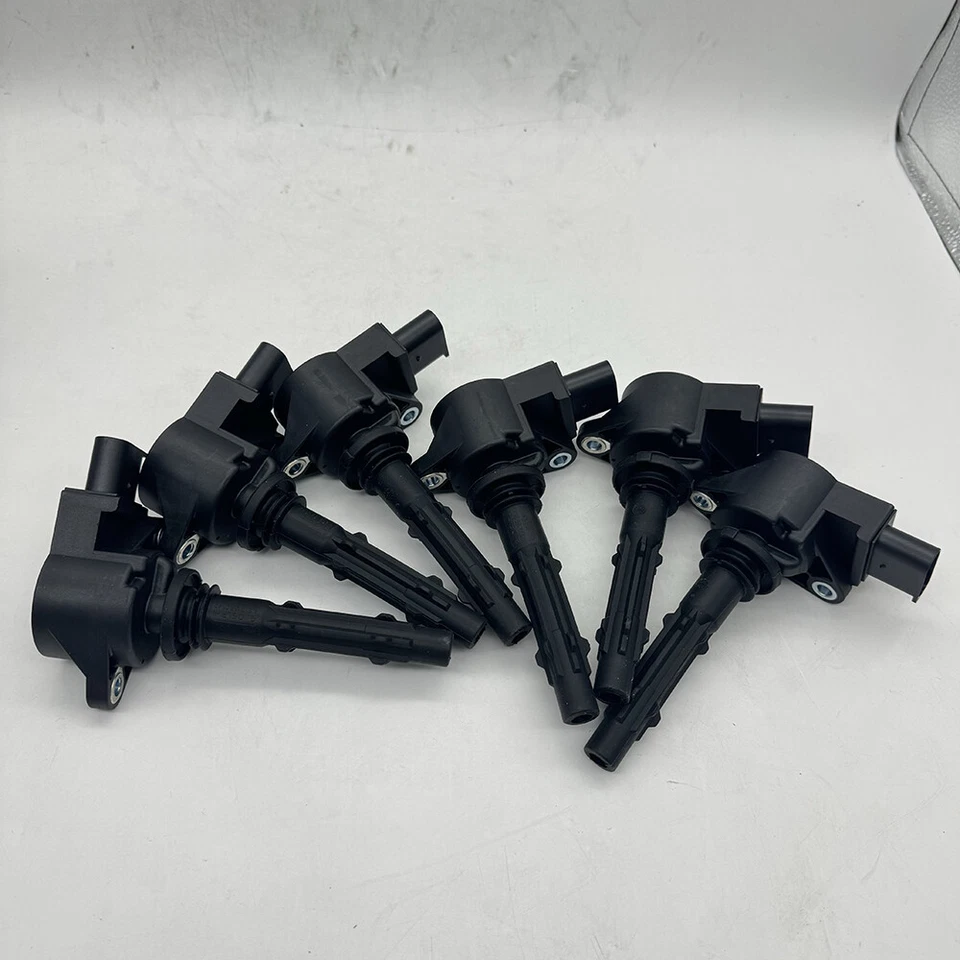 Paquete de 6 bobinas de encendido para Mercedes-Benz E280 E300 E350 C230 C250 C280 C300 UF535 Foto 2 de 4