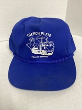vintage roped brim snaback- trench plate service