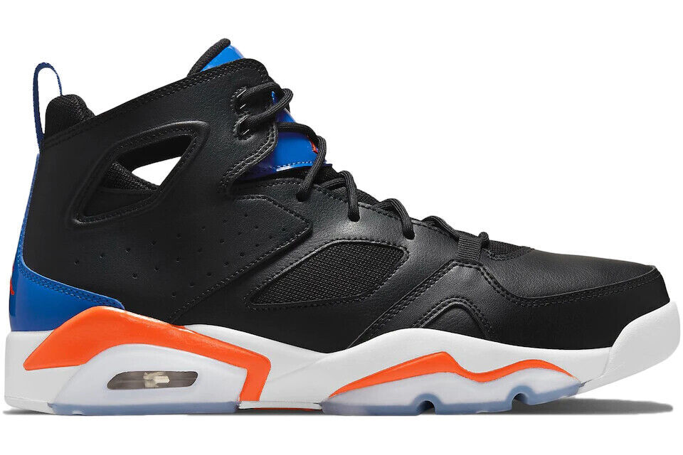 jordan flight orange and black