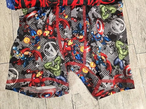 Marvel Avengers Athletic Boxer Briefs SMALL (6) Boys 3pk Mesh Fabric Underwear - Picture 6 of 6