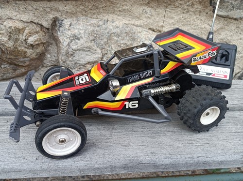 Voiture Télécommandée Frame-Buggy 16 Black Fox Vintage Nikko Vintage A-7 - Photo 3/12