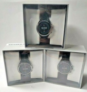 fossil gen 4 black silicone