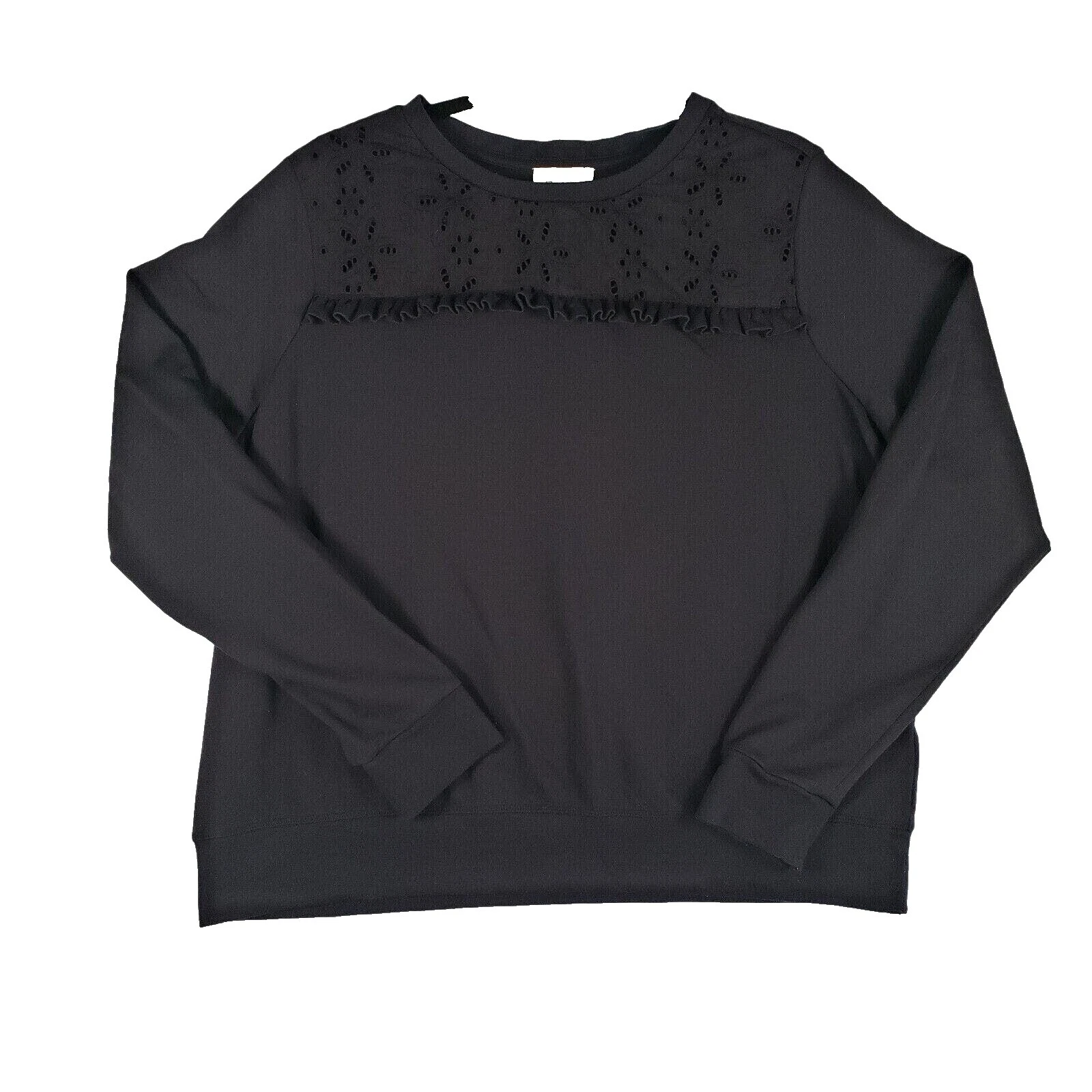 Tamaño Regular Negro Jessica Simpson sudaderas para mujeres