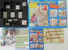 Intérieur comme Neuf: Carcassone Grand Boîte 2010 Avec 5 Extensions ! 100%