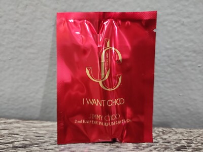 WOMENS JIMMY CHOO I WANT CHOO EAU DE PARFUM SAMPLE SPRAY 0.06 FL OZ / 2 ML NEW 