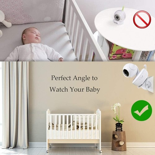 AdjustablBaby Monitor Mount for Motorola,Arlo,Infant Optics DXR-8,VAVA,Babysense - Picture 7 of 7
