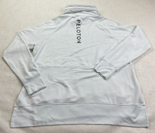 Sudadera Peloton Legacy Cuello Capucha Verde Espuma de Mar Mangas Largas Talla M - Imagen 2 de 8
