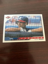 1996 Score Dave Justice #58 Atlanta Braves Thomas More Saints