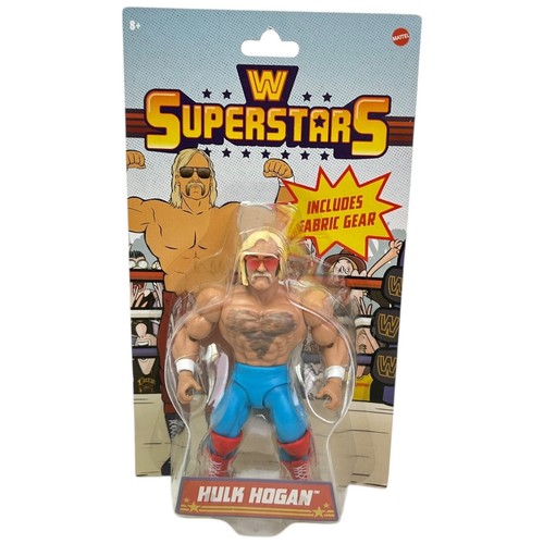 WWE Superstars Series 8 Hulk Hogan Actionfigur 2023 Mattel Neu Sealed