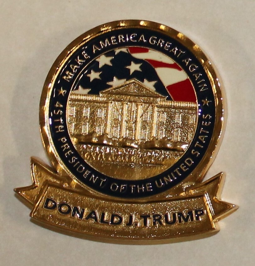 ドナルド・J・トランプ大統領 支援部隊 MAGA チャレンジ コイン ドナルド・J・トランプ大統領 支援部隊 MAGA チャレンジ コイン