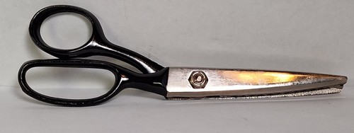 Deluxe kleencut pinking shears vintage in box fabric scissors 7.5" No 181 - Picture 3 of 9