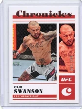 2023 Panini Chronicles #55 Cub Swanson Featherweight 043/299
