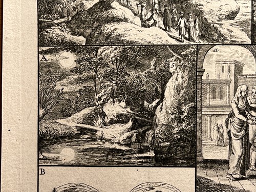 Judaism Lunatic Fontäne Babylon RAR 1784 Antike Kupferstich Illustration Bilder - Bild 9 von 18