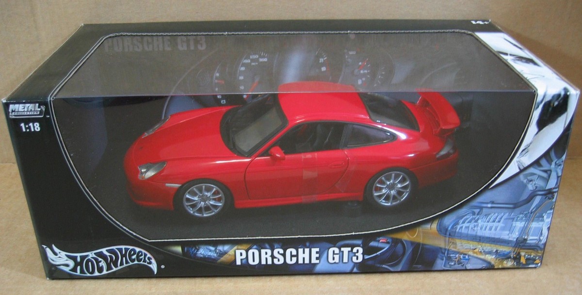 ミニカー Hot Wheels Porsche GT3 1:18 Hot Wheels 1:18 Scale Metal Collection Porsche GT3 Mattel