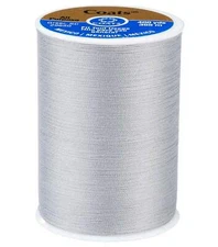 Coats and Clark Grey all purpose thread 400 yard spool