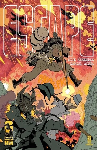 Escape #1 Image Comics Tradd Moore 1:50 Variant Cover D PRESALE 8/20/25