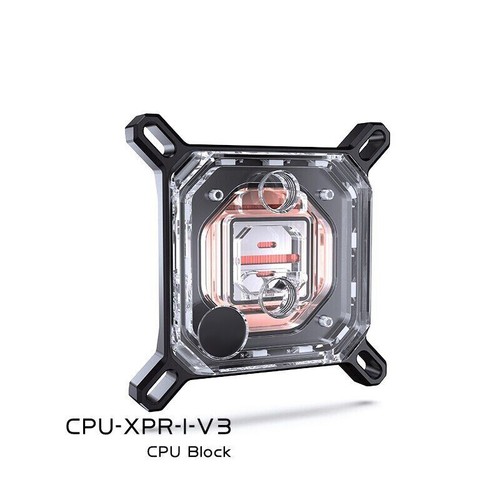 Bykski CPU Block For INTEL LGA115X 1200 1700 2011 /AMD Ryzen 3/5/7 X470 - Photo 15/20