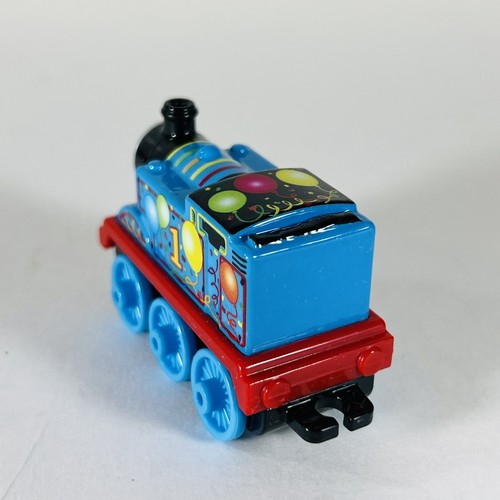 Thomas the Train Birthday Push Pull Along Diecast Plastic Trackmaster 2018 - Picture 6 of 11