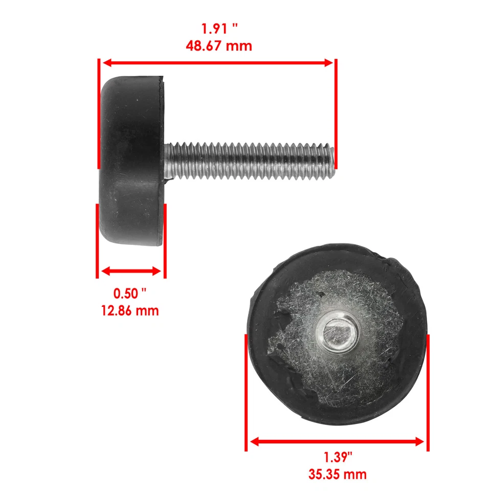 Exhaust Muffler Silencer Kit for Polaris Ranger 500 2x4 4x4 EFI 2006 2007-2009 - Image 3 of 4