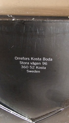 ORREFORS crystal etched VASE - Picture 10 of 15