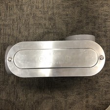 UL E 121488 4" LR CONDUIT BODY WITH 3 1/2" - 4' COVER 