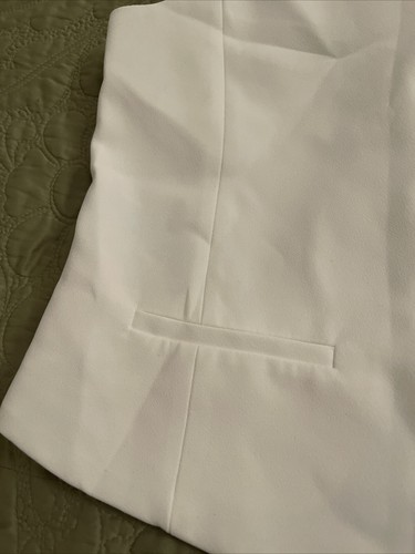 Mango MNG Women’s Vest Sz ~S~Chaleco White Color - Picture 3 of 8