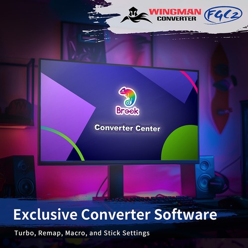 Brook Wingman FGC 2 Multi-Console to Native PS5 Converter - Photo 8/8