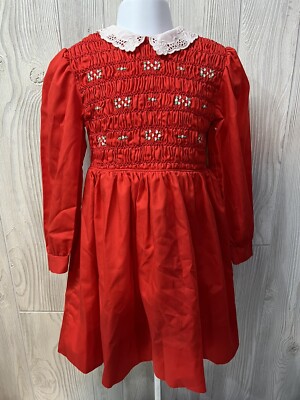 slim fit dress slacks Vintage Polly Flinders Dress Sz 6/7 – Thistle & Poppy main image 0