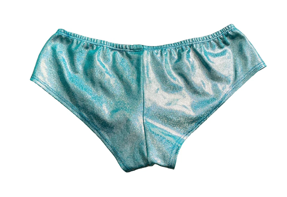 Traje de baño de bikini azul brillante ROMA para mujer talla pequeña parte inferior nuevo sin etiquetas Foto 2 de 4