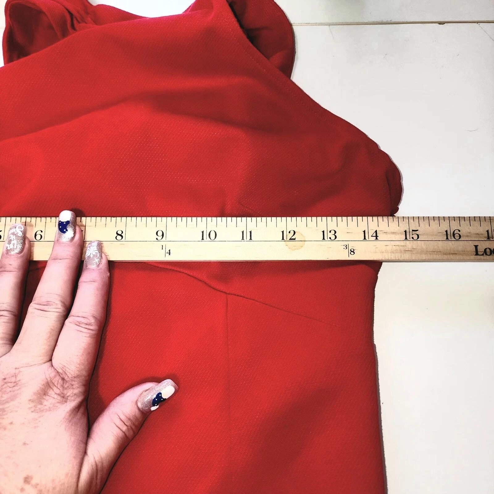 Abito Maeve Halter Flounced Midi Anthropologie Senza Schienale Romantico San Valentino