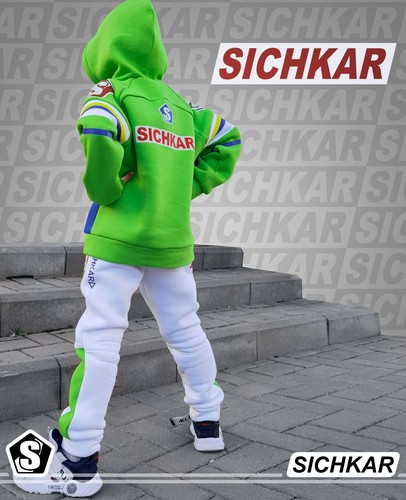 Handmade Hooded Sweatshirt & Sweatpants Casual Sports Set - Picture 8 of 10