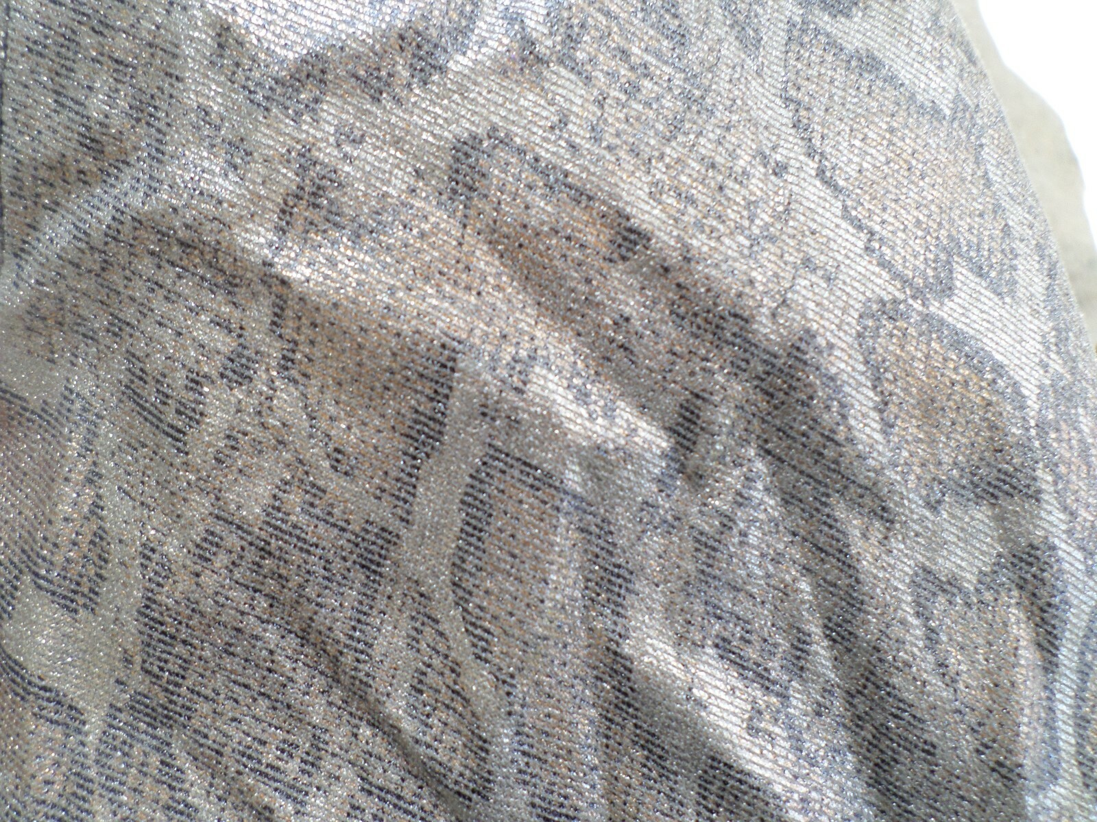 DANA BUCHMAN GOLD METALLIC PYTHON SNAKE DESIGN JA… - image 10