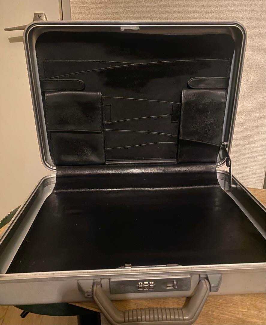 ZERO HALLIBURTON Silver Document Case  Attache Ca… - image 5