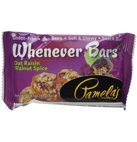 Pamelas Quando Barrette Avena Uvetta Noce Spezie - 5 Ct - Confezione da 3 - Foto 3 di 5