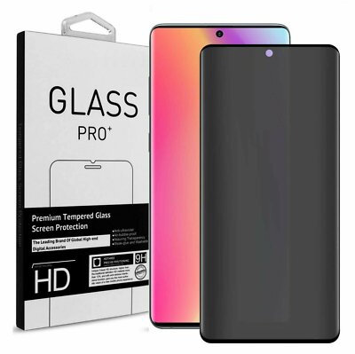 2xSamsung Galaxy S20/S20 Plus/S20 Ultra Screen Protector Privacy Tempered  Glass